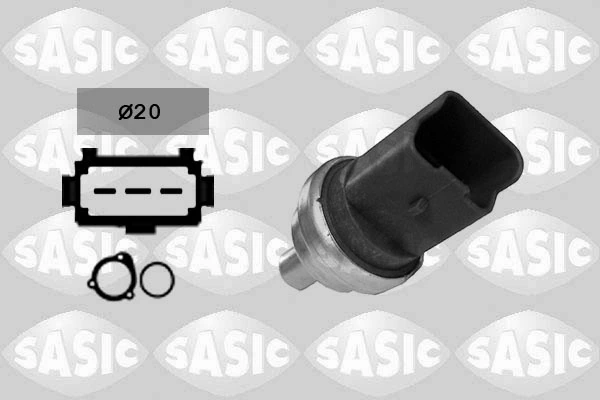 Sensor de temperatura do fluido de esfriamento Fiat Ducato II 230