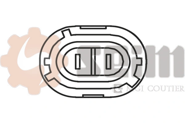 Compre Sensor de temperatura do fluido de esfriamento (de ativação de ventilador do radiador) Renault 21 