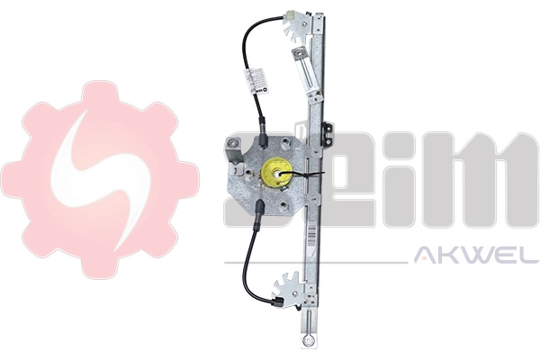Mecanismo de acionamento de vidro da porta dianteira direita para Opel CROSSLAND P17