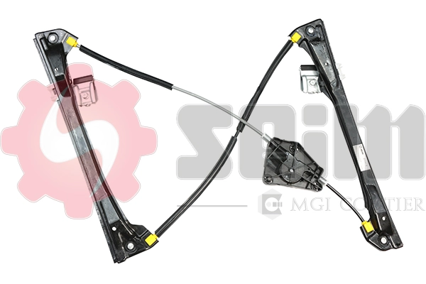 Mecanismo de acionamento de vidro da porta dianteira esquerda Volkswagen Caddy III 2KB, 2KJ, 2CB, 2CJ