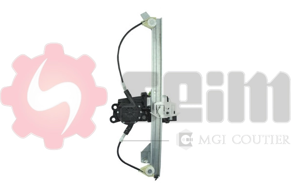 Mecanismo de acionamento de vidro da porta dianteira esquerda para Citroen C3 II A51