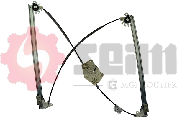 Mecanismo de acionamento de vidro da porta dianteira direita Volkswagen Touareg I SUV (7LA, 7L6, 7L7) (2002 - 2010) I