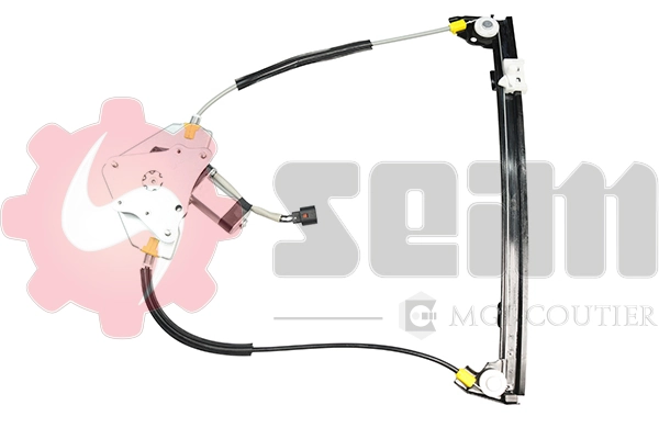 Mecanismo de acionamento de vidro da porta dianteira esquerda para Renault Megane I DA0, DA1