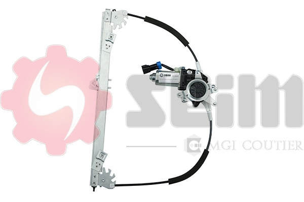  Mecanismo de acionamento de vidro da porta dianteira esquerda Fiat Panda II hatchback (169A) (2003 - 2013) II