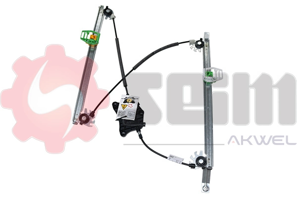 Mecanismo de acionamento de vidro da porta dianteira direita Volkswagen Tiguan Allspace  BW2, BJ2