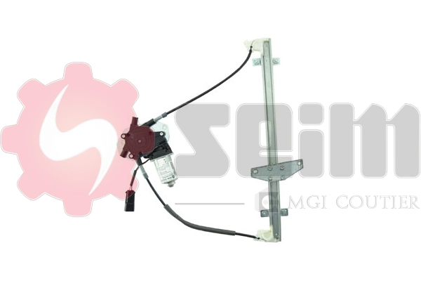 Compre Mecanismo de acionamento de vidro da porta dianteira esquerda Chevrolet Spark (Matiz) 