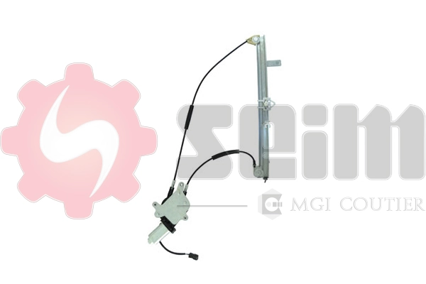 Compre Mecanismo de acionamento de vidro da porta dianteira direita Peugeot 306 