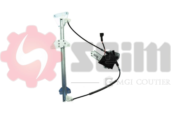  Mecanismo de acionamento de vidro da porta dianteira esquerda Mitsubishi Pajero II Canvas Top SUV (V2W, V4W) (1990 - 2004) II Canvas Top