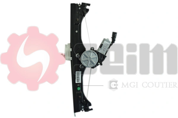 1689040080 Peugeot/Citroen Mecanismo de acionamento de vidro da porta dianteira esquerda