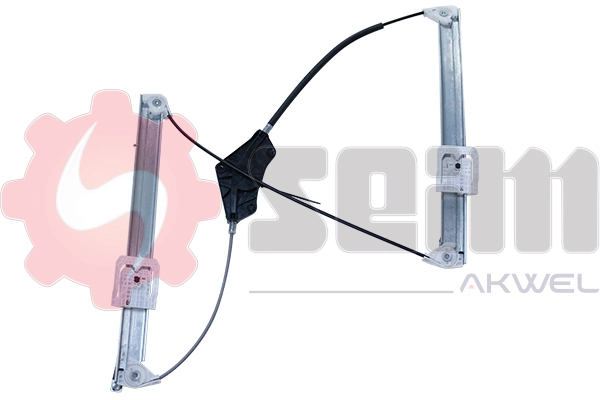 Mecanismo de acionamento de vidro da porta dianteira esquerda Audi A4 Allroad B9 8WH, 8WJ