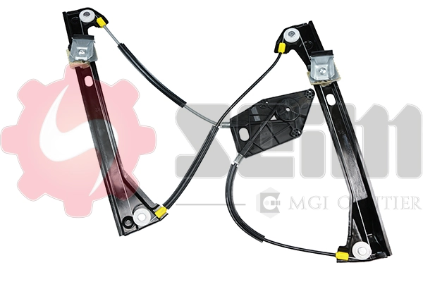  Mecanismo de acionamento de vidro da porta dianteira direita Volkswagen Polo IV hatchback (9N, 9A) (2001 - 2014) IV