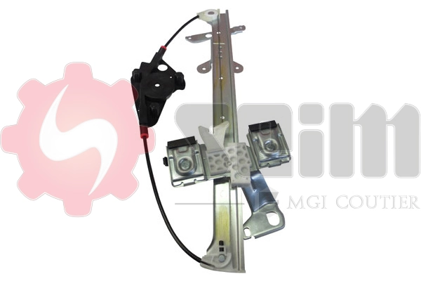  Mecanismo de acionamento de vidro da porta dianteira esquerda Ford Fiesta Mk5 hatchback (JH, JD) (2001 - 2008) Mk5