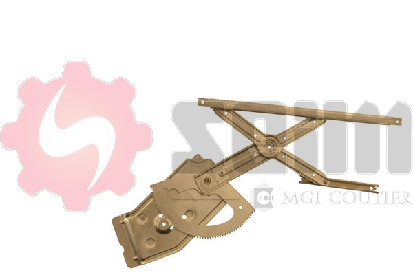  Mecanismo de acionamento de vidro da porta dianteira direita Renault Scenic GRAND III monovolume (JZ0, JZ1) (2009 - 2016) GRAND III