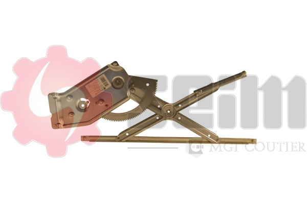 Mecanismo de acionamento de vidro da porta dianteira direita 60810160 PLUS AFTERMARKET