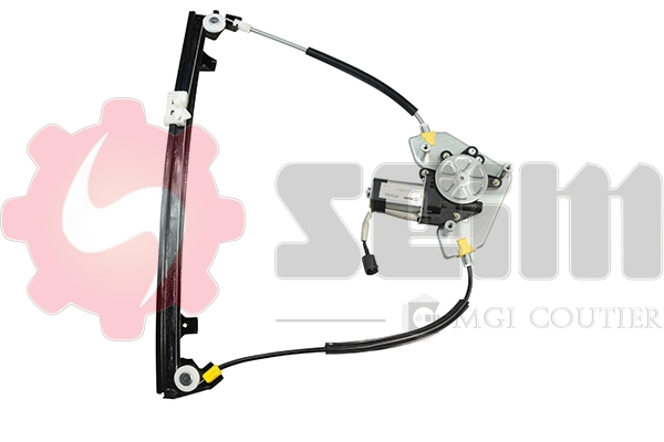 Mecanismo de acionamento de vidro da porta dianteira direita Renault Clio SYMBOL LB0, LB1, LB2