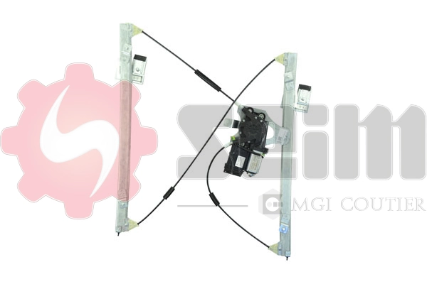 Mecanismo de acionamento de vidro da porta dianteira esquerda para Seat Alhambra  7V8, 7V9