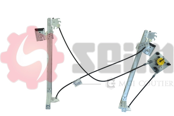 AC1253 Magneti Marelli Mecanismo de acionamento de vidro da porta dianteira esquerda