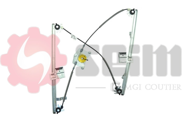 Compre Mecanismo de acionamento de vidro da porta dianteira esquerda Volkswagen Caddy 3