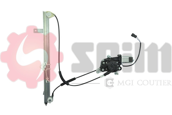 Mecanismo de acionamento de vidro da porta dianteira esquerda para Peugeot 306  7A