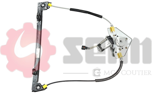 Mecanismo de acionamento de vidro da porta dianteira esquerda Renault Megane I DA0, DA1
