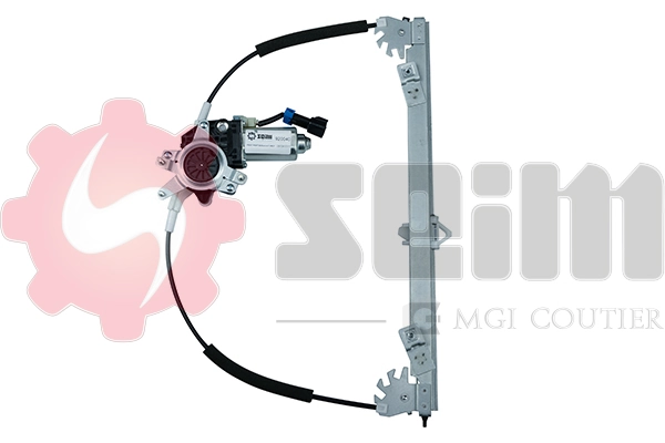  Mecanismo de acionamento de vidro da porta dianteira direita Fiat Panda I hatchback (141A) (1982 - 2003) I