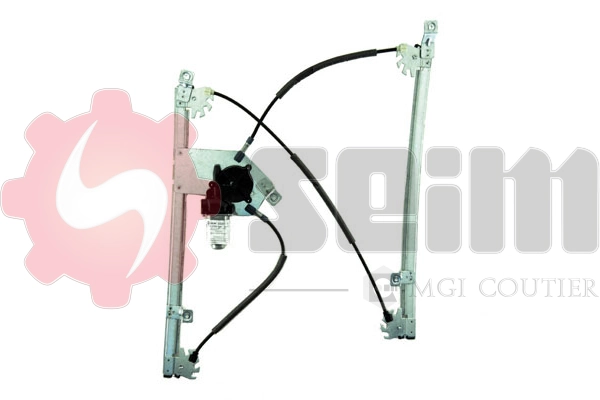 Mecanismo de acionamento de vidro da porta dianteira direita Renault Clio III BR01, CR01