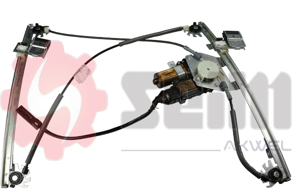 Mecanismo de acionamento de vidro da porta dianteira direita AC404 Magneti Marelli