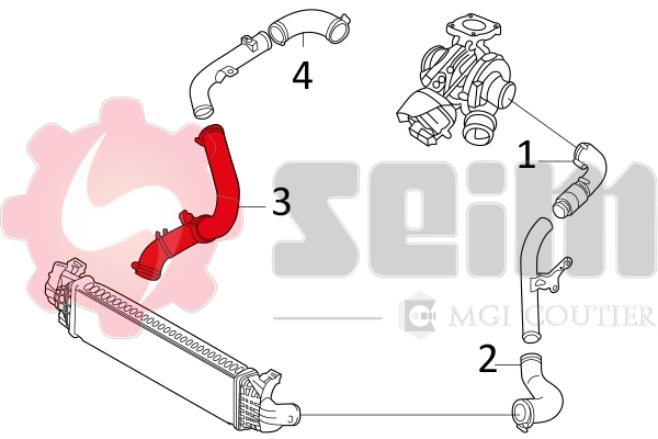 Compre 086782 Cautex Mangueira (cano derivado) de intercooler
