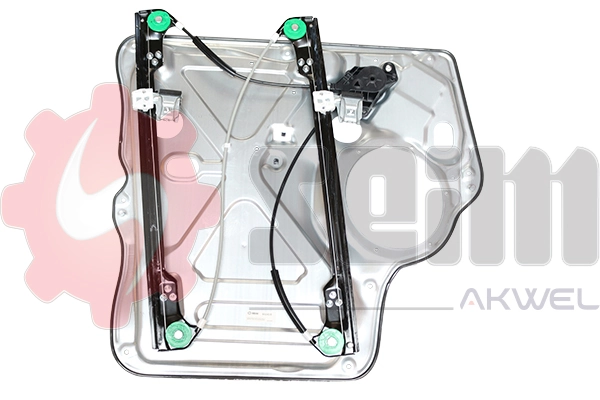 Mecanismo de acionamento de vidro da porta dianteira direita Volkswagen Multivan T5 7HM, 7HN, 7HF, 7EF, 7EM, 7EN