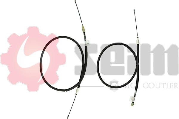 Cabo do freio de estacionamento traseiro esquerdo Beca Cables 107004 preço, a partir de 15,42 USD