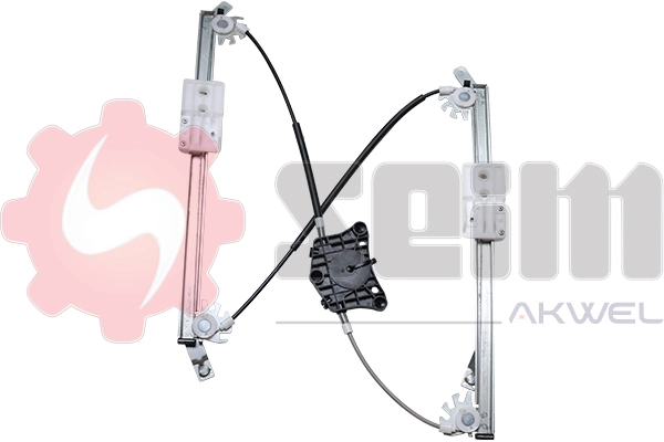 Mecanismo de acionamento de vidro da porta dianteira direita Skoda Kodiaq I NS6, NS7, NV7