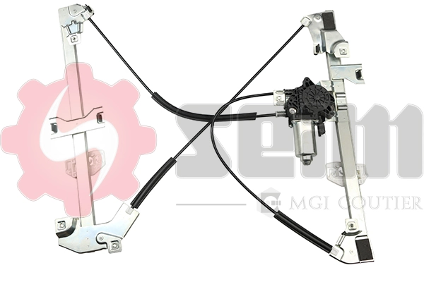 Mecanismo de acionamento de vidro da porta dianteira esquerda para Citroen Berlingo  M