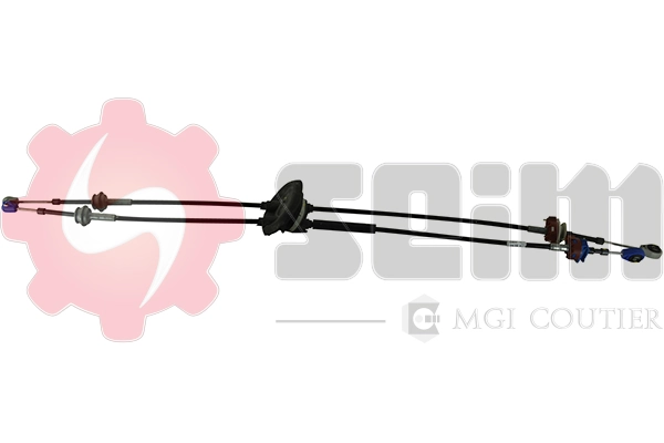  Cabo de mudança duplo Citroen C3 I hatchback (FC) (2002 - 2009) I