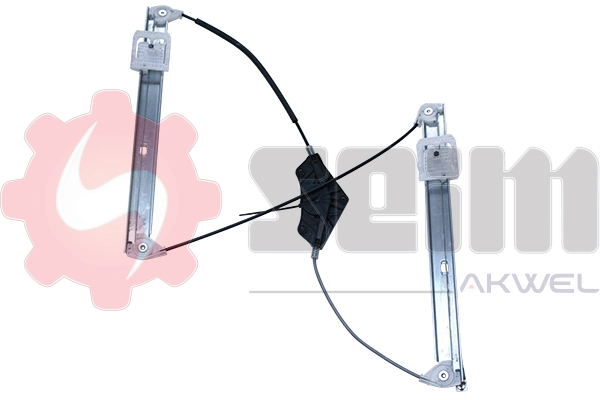 Mecanismo de acionamento de vidro da porta dianteira direita Audi A4 Allroad B9 8WH, 8WJ