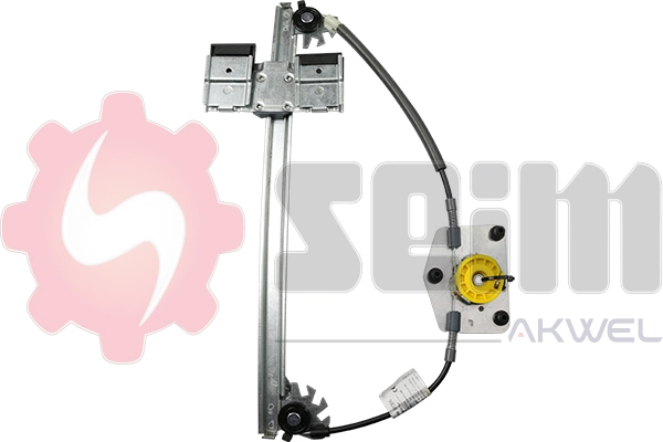 Mecanismo de acionamento de vidro da porta dianteira direita Skoda Fabia II 5J2, 542, 572, 582