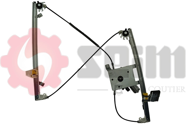  Mecanismo de acionamento de vidro da porta dianteira direita Citroen Saxo hatchback (S0, S1) (1996 - 2004) 