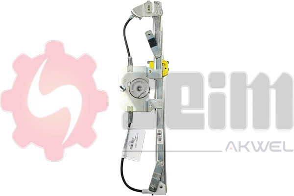 Mecanismo de acionamento de vidro da porta dianteira direita para Citroen Nemo  