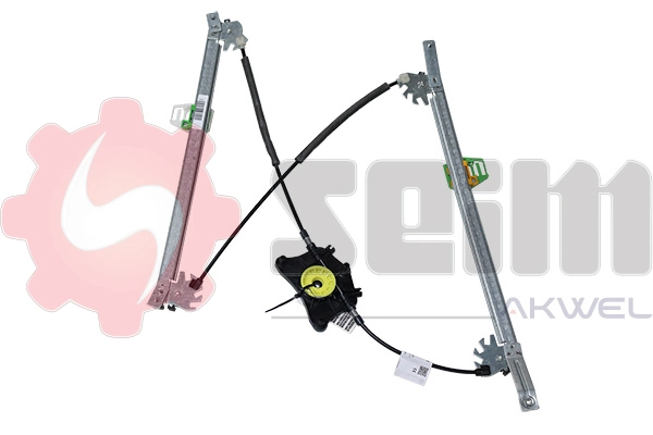 Mecanismo de acionamento de vidro da porta dianteira esquerda para Volkswagen Tiguan Allspace  BW2, BJ2