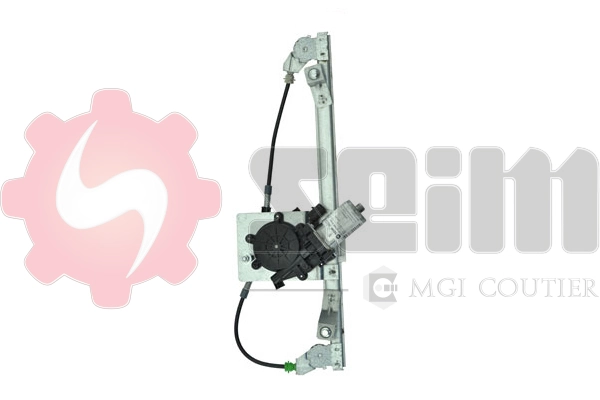 Mecanismo de acionamento de vidro da porta traseira direita AC1214 Magneti Marelli