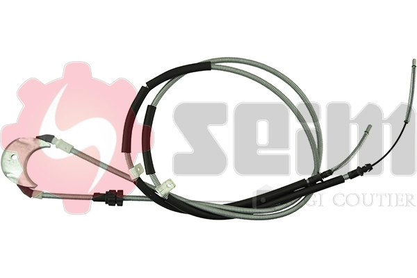 301005 Beca Cables Cabo traseiro direito/esquerdo do freio de estacionamento