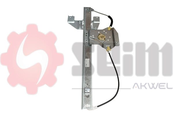 Mecanismo de acionamento de vidro da porta dianteira esquerda para Citroen Berlingo  B9
