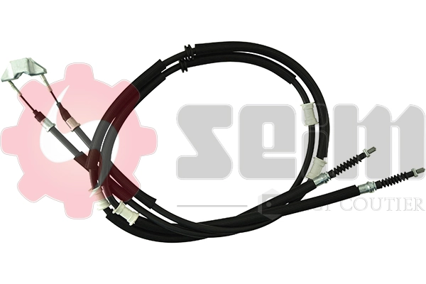 404018 Beca Cables Cabo traseiro direito/esquerdo do freio de estacionamento