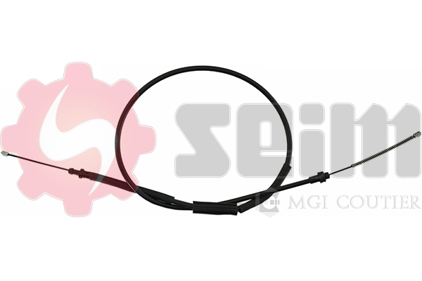 109008 Beca Cables Cabo do freio de estacionamento traseiro esquerdo