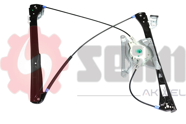Mecanismo de acionamento de vidro da porta dianteira esquerda Audi A4 B5 8D2