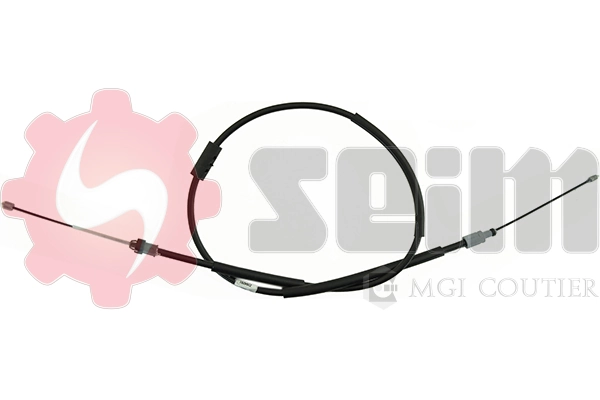 Cabo traseiro direito/esquerdo do freio de estacionamento para Peugeot 306  7A