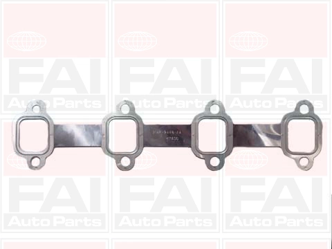 Vedante de tubo coletor de escape Ford Transit III V