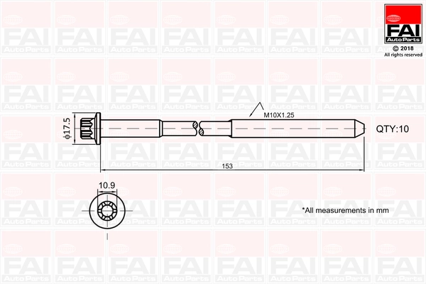 Parafuso de cabeça de motor (CBC) Opel Combo   ao melhor preço