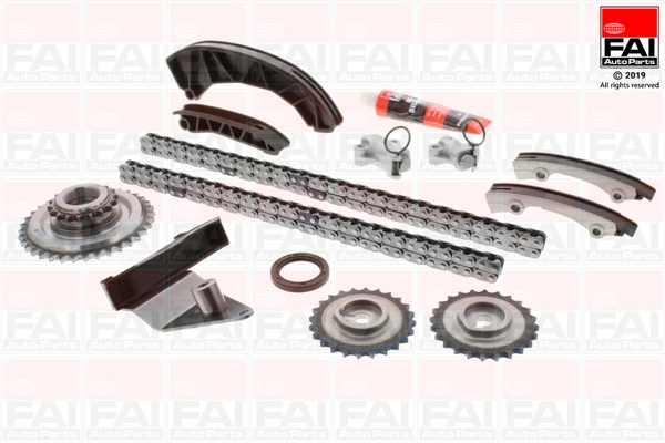 Cadeia do mecanismo de distribuição de gás, kit MCK1070 Magneti Marelli