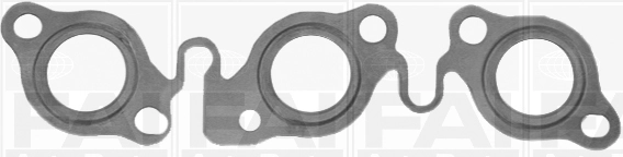 Vedante de tubo coletor de escape 4R8Q9448AB Ford