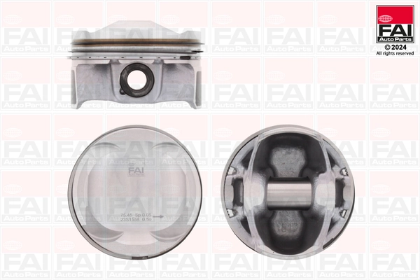 Compre 1654514180 Opel Pistão do kit para 1 cilindro, STD